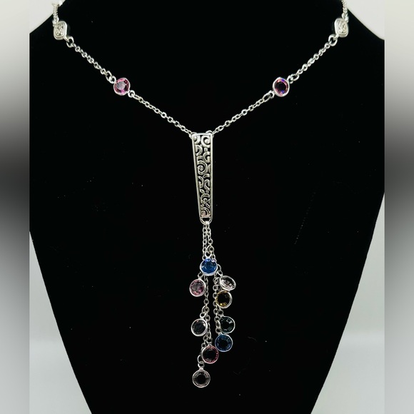 Brighton Elora Rainbow Gems Necklace. - Picture 1 of 4